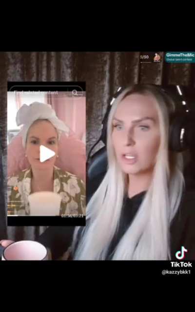 Harwood is taking the piss surely? Even the tone of her voice is mocking! 