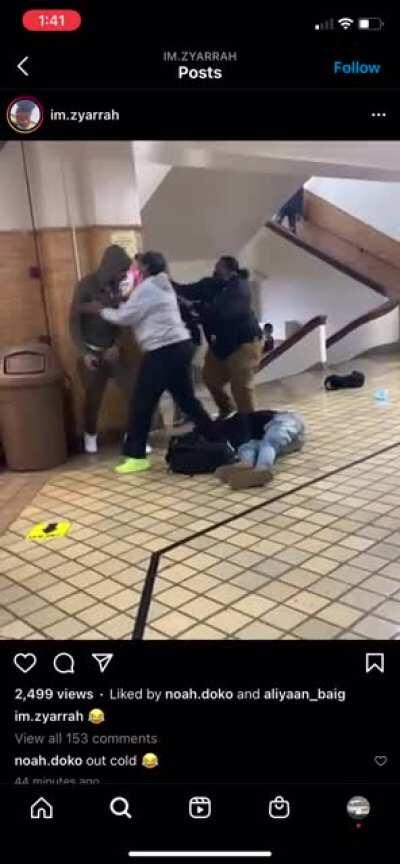 Kid slammed hard at my High school