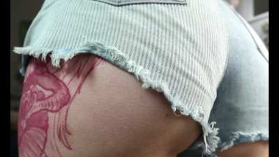 Shove your nose in my Gassy Jean Shorts [f] (oc)