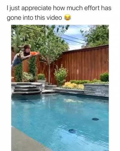 Today I've seen this on Instagram and it just ruined my day cuz they never show him hitting the water surface