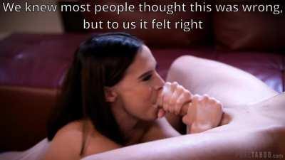 I confessed to my sister