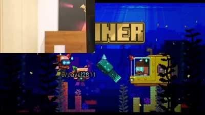 Me during Minecraft Live (I voted for iceager but I'm happy to glow squid win too)