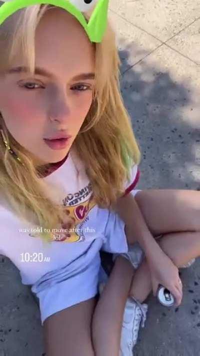 Jess was told to move after this