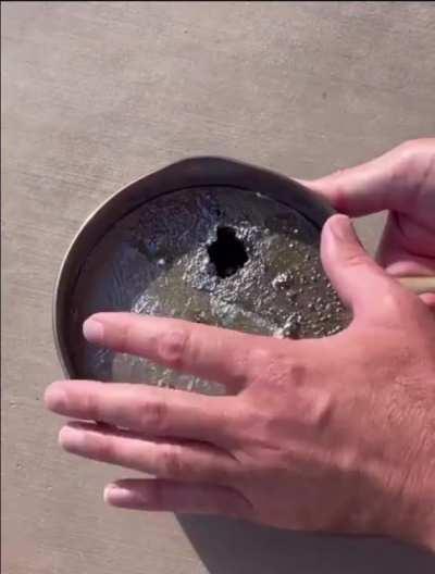 Metallic crystals produce interesting 