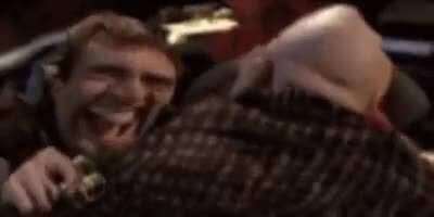 Me and the boys the second our friend goes on the stage :