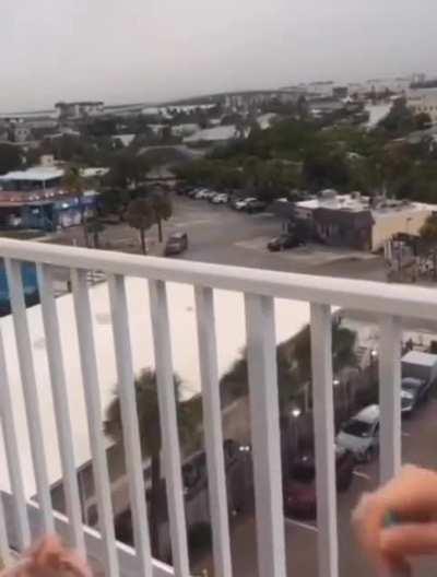 What an insane moment to capture ⚡️⚡️