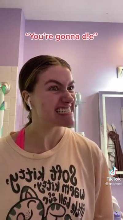 The face softies make before they downvote my posts