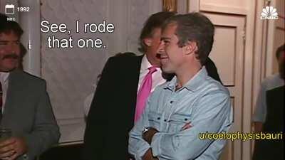 Trump and Epstein talk about Castle Crashers