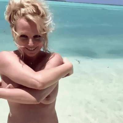 Oops my nipple slipped again