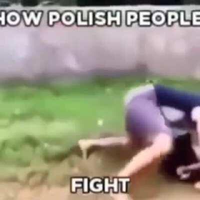 Found footage of actual polish people fighting