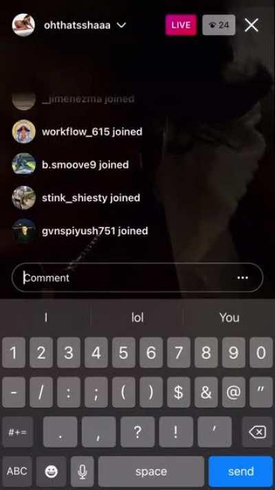 Sha getting her shit clapped(with clothes on) 😍😍😩😩😩😩😩