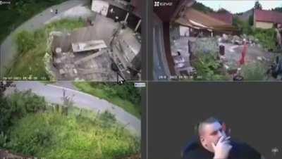 Gibt er hier gerade zu das er jemanden ermorden möchte ?