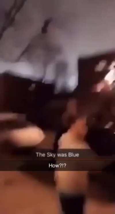 Turned the light switch off