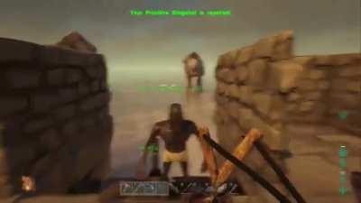 Clip I found of me and my friend running from a T-Rex back in 2016 Ps4 Release week