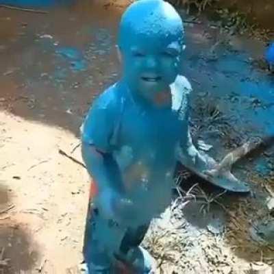 When in less seconds you became an avatar or a smurf