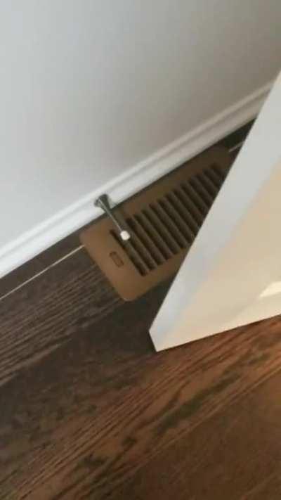 Installed the door stopper boss!