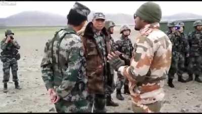 Indian ITBP officer drip!! What is this camo called?