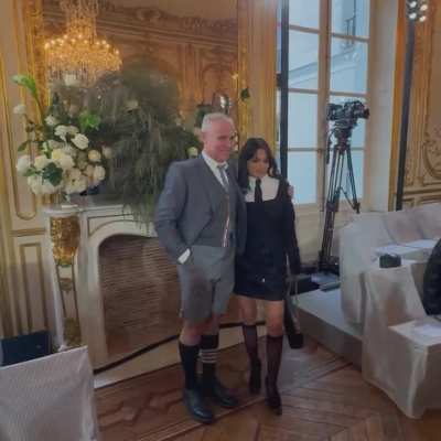 Rachel and Thom Browne | voa IG 10/7/25