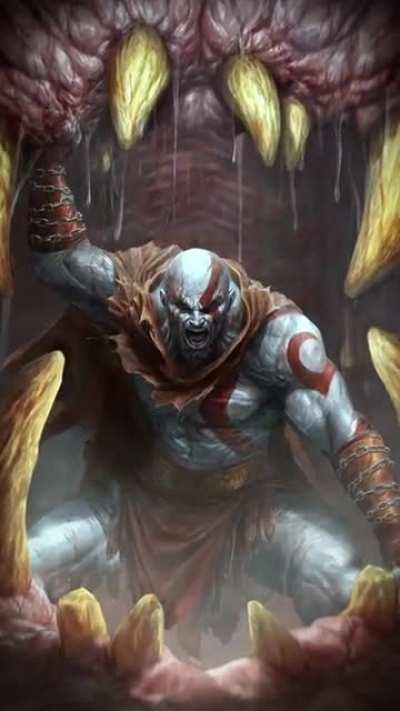 I’ve animated the Fallen God comic cover