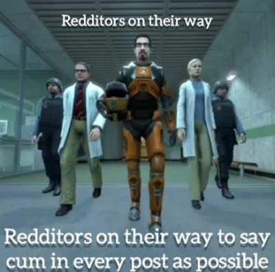 I've said the words, now laugh