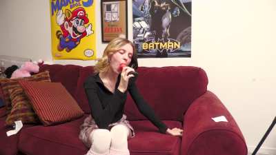 I love his doggy cum