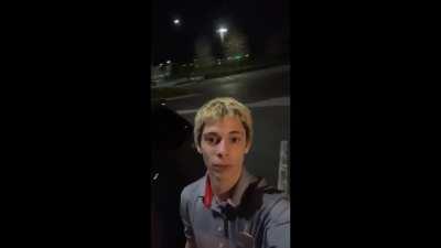 Nemesis goes to McDonald's and enjoys a milkshake