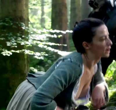 Want to squeeze Laura Donnelly's big tits and drink her milk