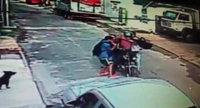 Robbery didn’t go quite as expected