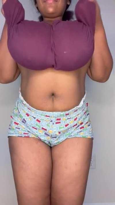 My pjs aren’t that flattering but my tits are!!!