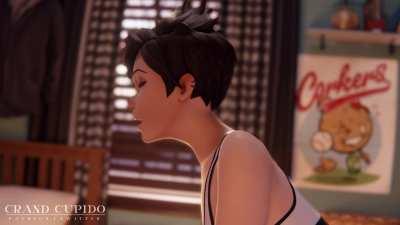 Tracer on the exercise bike