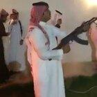 Guy almost gets shot with an AK