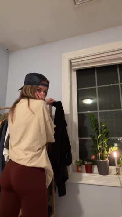 What was she doing? 😂