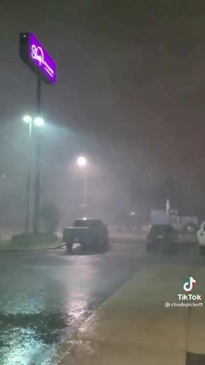 Tornado sounds like a train