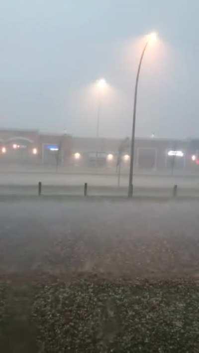 I thought it would just be a normal hail storm
