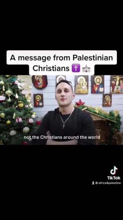 Palestinian Christian-Muslim solidarity. Is it the same in your region?