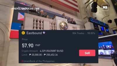 The Philippine Peso hits a new all-time low of ₱58 against the US Dollar.