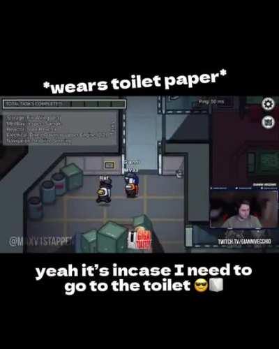 Max Verstappen plays Among Us (credit: @gianni.vecchio Twitch)