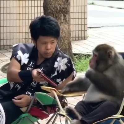 Secret conversation in Japan