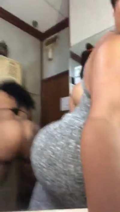 I be trying to destroy her cheeks but her ass be playin