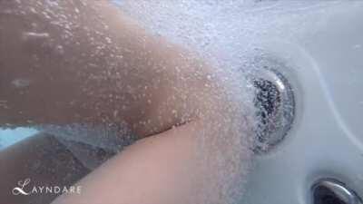 I know dildos count, but what about the pussy jet in my hot tub? 😋