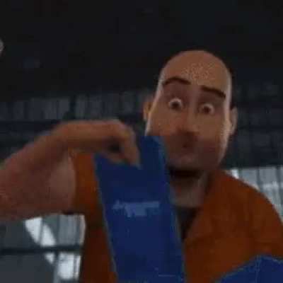 megamind jail scene text