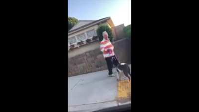 Karen Freaks Out at Teens for Speeding