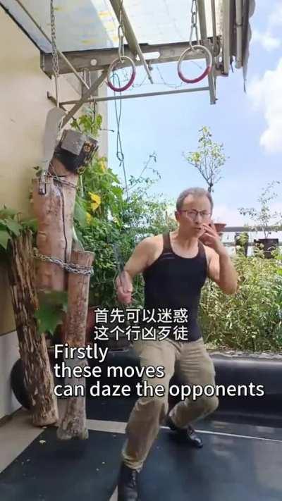 kongfu master explains footsies