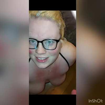 She just loves cum!