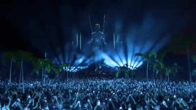 Anyma - Eternity amazing visuals live