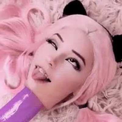This disturbing abomination of Belle Delphine...