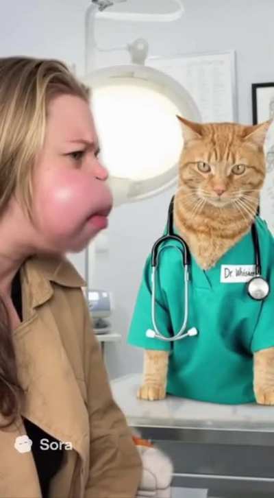 Bad Cat Plastic Surgeon