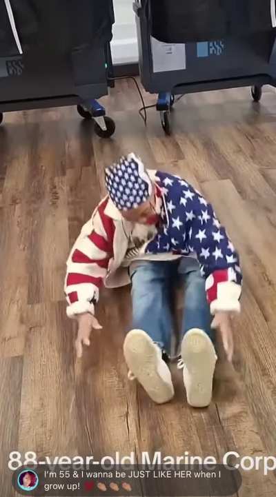 88 year old Marine Corps veteran