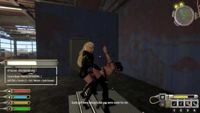 Testing the Sex Machine and Outfits - Chains of Bondage