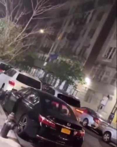 Hanging at the corner